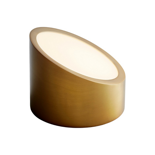 Oxygen 3-560 Zeepers 1-lt 5" LED Wall Sconce - Aged Brass