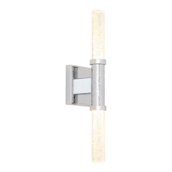 Oxygen 3-580 Monet 2-lt 18" Tall LED Wall Sconce - Polished Chrome