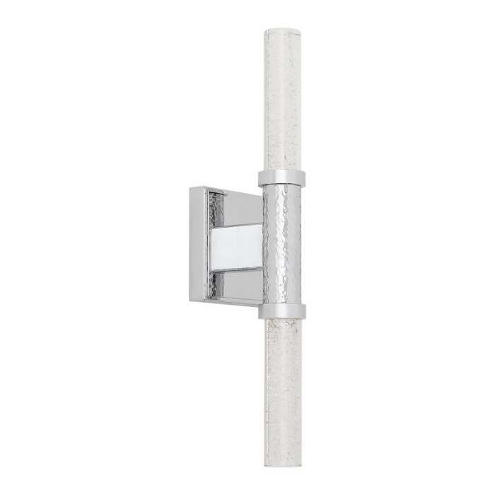 Oxygen 3-580 Monet 2-lt 18" Tall LED Wall Sconce - Polished Chrome
