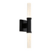Oxygen 3-580 Monet 2-lt 18" Tall LED Wall Sconce - Black