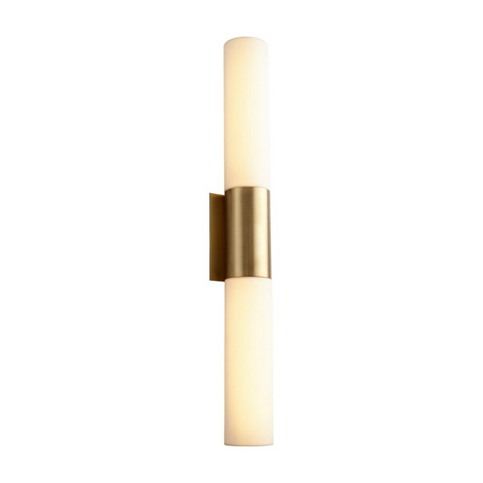 Oxygen 3-588 Magnum 2-lt 31" LED Vanity - Aged Brass/Acrylic
