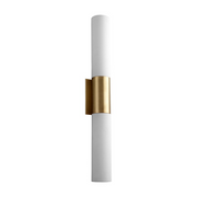 Oxygen 3-588 Magnum 2-lt 31" LED Vanity - Aged Brass/Acrylic