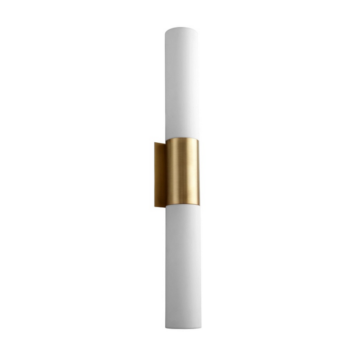 Oxygen 3-588 Magnum 2-lt 31" LED Vanity - Aged Brass/Acrylic