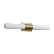 Oxygen 3-590 Magneta 2-lt 27" LED Vanity - Aged Brass/Glass