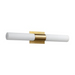 Oxygen 3-590 Magneta 2-lt 27" LED Vanity - Aged Brass/Glass