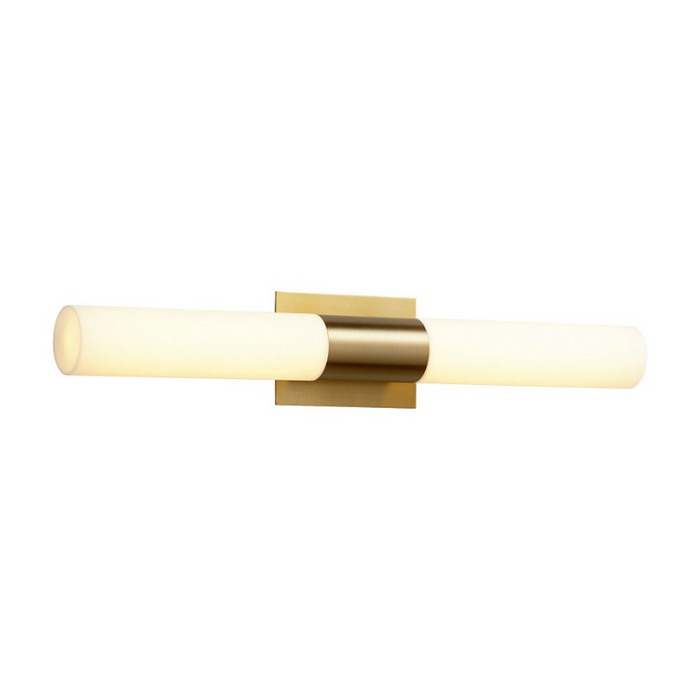 Oxygen 3-590 Magneta 2-lt 27" LED Vanity - Aged Brass/Acrylic