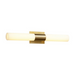 Oxygen 3-590 Magneta 2-lt 27" LED Vanity - Aged Brass/Acrylic