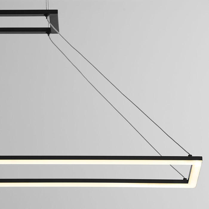 Oxygen 3-6054 Xanni 1-lt 35" LED Pendant, CCT Selectable