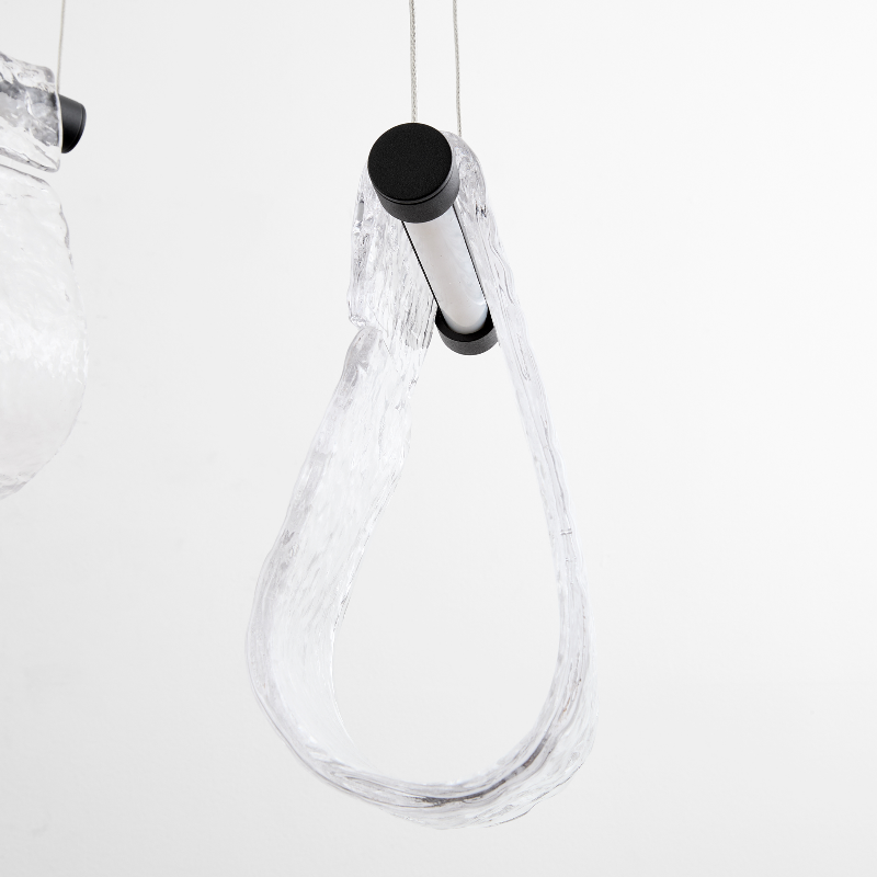 Oxygen 3-6102 Veer 5-lt 20" LED Pendant, CCT Selectable