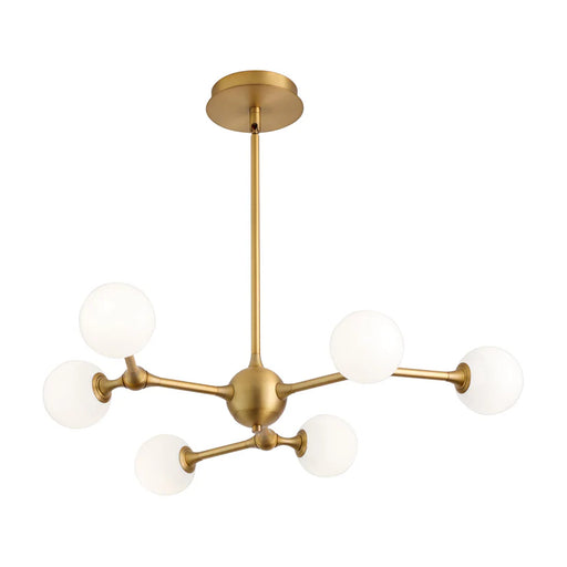 Oxygen 3-646 Orbe 6-lt 30" LED Chandelier, CCT Selectable