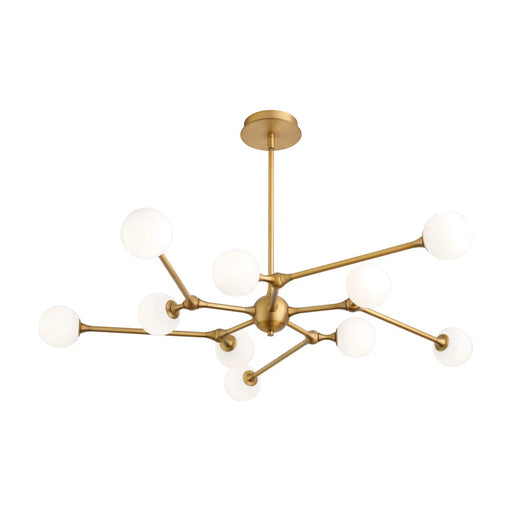 Oxygen 3-647 Orbe 10-lt 46" LED Chandelier, CCT Selectable