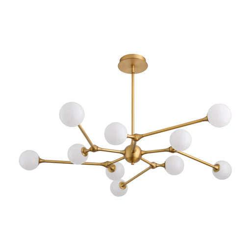 Oxygen 3-647 Orbe 10-lt 46" LED Chandelier, CCT Selectable