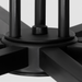 Oxygen 3-651 Gamma 8-lt 36" LED Chandelier, CCT Selectable