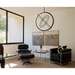 Oxygen 3-658 Galilei 1-lt 29" LED Pendant, CCT Selectable