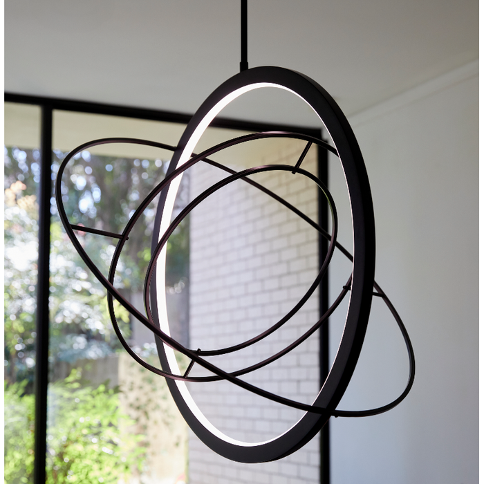 Oxygen 3-658 Galilei 1-lt 29" LED Pendant, CCT Selectable