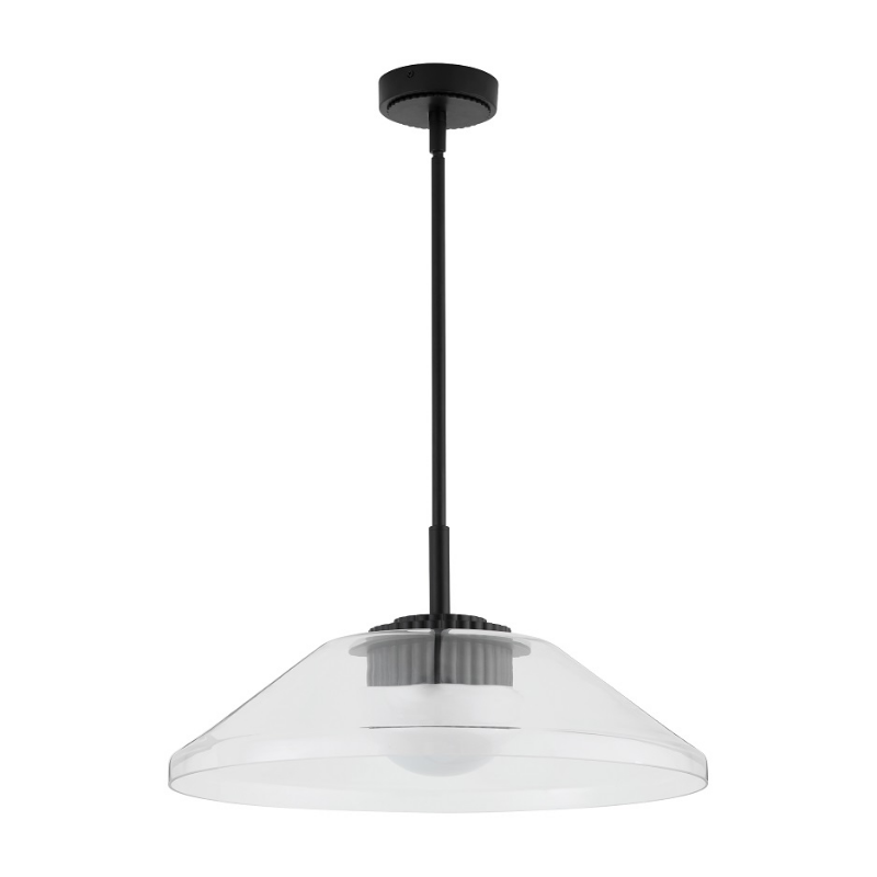 Oxygen 3-659 Eros 1-lt 22" LED Pendant, CCT Selectable - Black