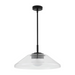 Oxygen 3-659 Eros 1-lt 22" LED Pendant, CCT Selectable - Black