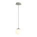 Oxygen 3-670 Luna 1-lt 6" LED Pendant - Polished Nickel