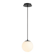 Oxygen 3-671 Luna 1-lt 8" LED Pendant - Black
