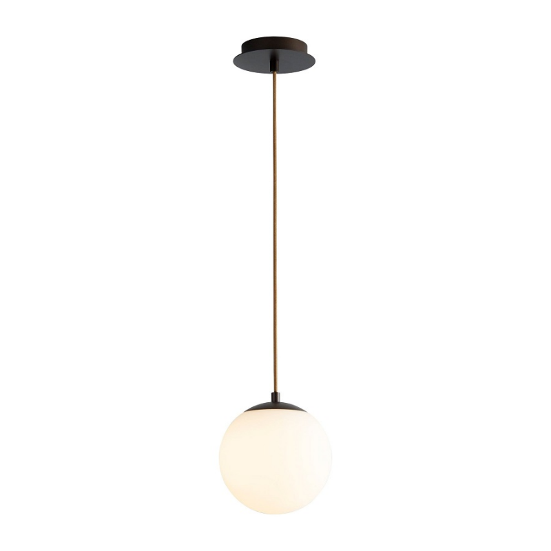 Oxygen 3-671 Luna 1-lt 8" LED Pendant - Oiled Bronze