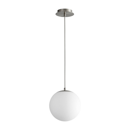 Oxygen 3-672 Luna 1-lt 10" LED Pendant - Satin Nickel