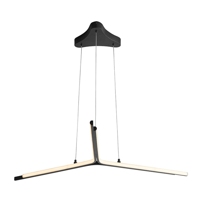 Oxygen 3-688 Estrella 1-lt 40" LED Pendant, CCT Selectable