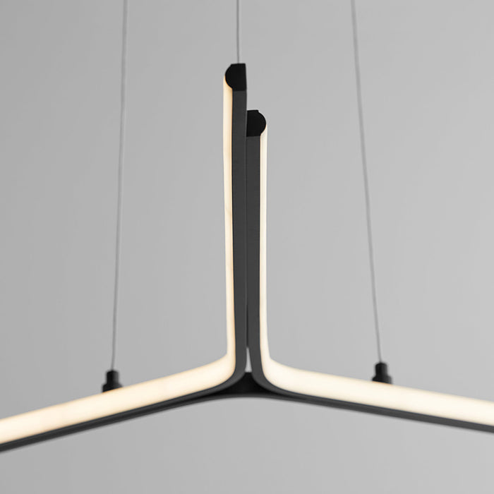 Oxygen 3-688 Estrella 1-lt 40" LED Pendant, CCT Selectable