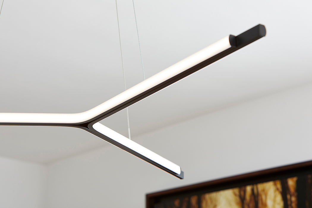 Oxygen 3-688 Estrella 1-lt 40" LED Pendant, CCT Selectable