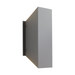 Oxygen 3-702 Duo 2-lt 12" Tall LED Outdoor Wall Sconce - Gray