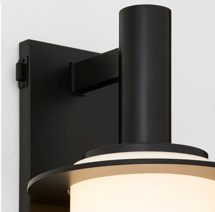Oxygen 3-790 Janus 1-lt 18" Tall LED Outdoor Wall Sconce, CCT Selectable