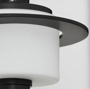 Oxygen 3-790 Janus 1-lt 18" Tall LED Outdoor Wall Sconce, CCT Selectable