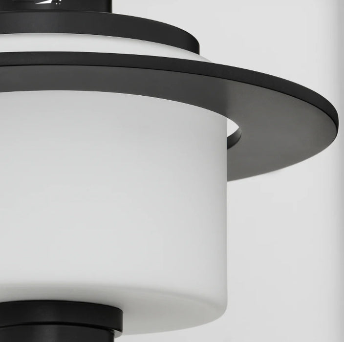 Oxygen 3-790 Janus 1-lt 18" Tall LED Outdoor Wall Sconce, CCT Selectable