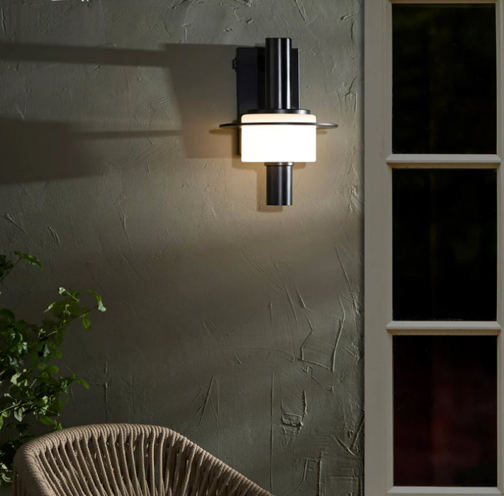 Oxygen 3-790 Janus 1-lt 18" Tall LED Outdoor Wall Sconce, CCT Selectable