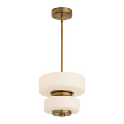 Oxygen 3-80 Favo 1-lt 14" LED Pendant, CCT Selectable