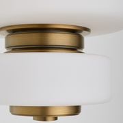 Oxygen 3-80 Favo 1-lt 14" LED Pendant, CCT Selectable