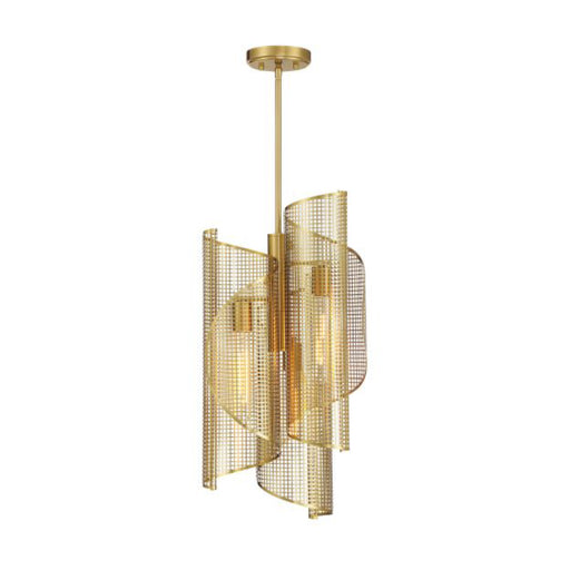 Savoy House 3-8033-3 Hillbourne 3-lt 14" Pendant - Warm Brass