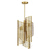 Savoy House 3-8033-3 Hillbourne 3-lt 14" Pendant - Warm Brass