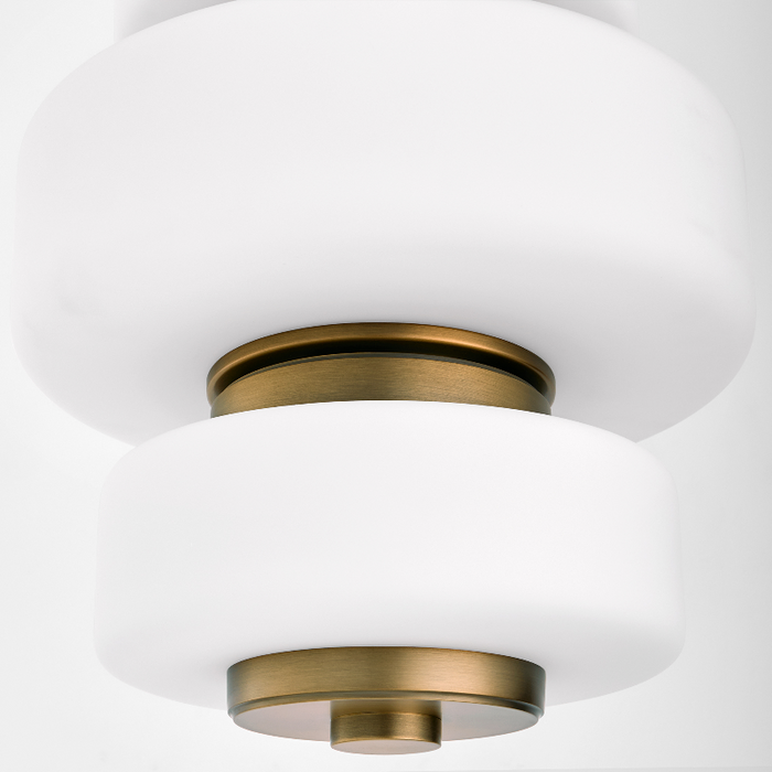 Oxygen 3-81 Favo 1-lt 14" LED Pendant, CCT Selectable