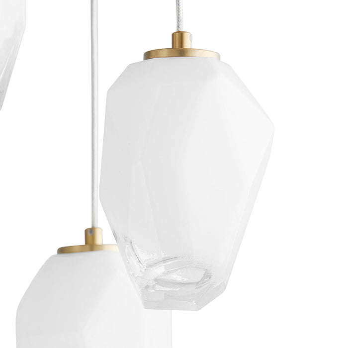 Oxygen 3-810 Vivo 5-lt 15" LED Pendant, CCT Selectable