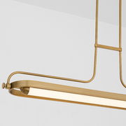 Oxygen 3-812 Braem 1-lt 48" LED Linear Pendant, CCT Selectable