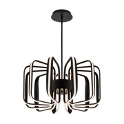 Oxygen 3-819 Roto 12-lt 25" LED Pendant, CCT Selectable