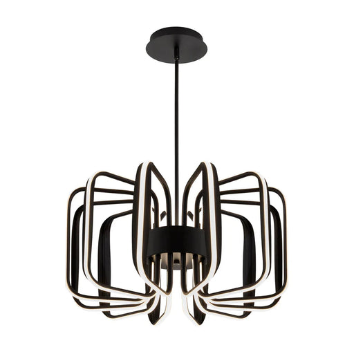 Oxygen 3-819 Roto 12-lt 25" LED Pendant, CCT Selectable