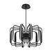 Oxygen 3-819 Roto 12-lt 25" LED Pendant, CCT Selectable