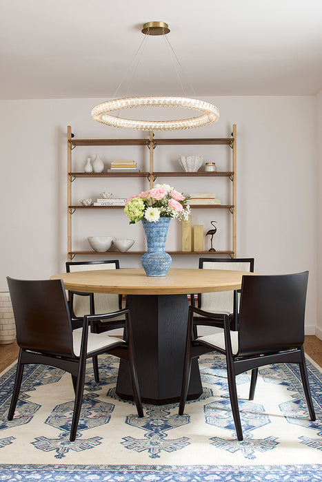 Oxygen 3-875 Elan 1-lt 32" LED Pendant, CCT Selectable
