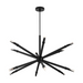 Oxygen 3-878 Ionis 12-lt 42" LED Pendant, CCT Selectable - Black