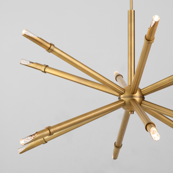 Oxygen 3-878 Ionis 12-lt 42" LED Pendant, CCT Selectable