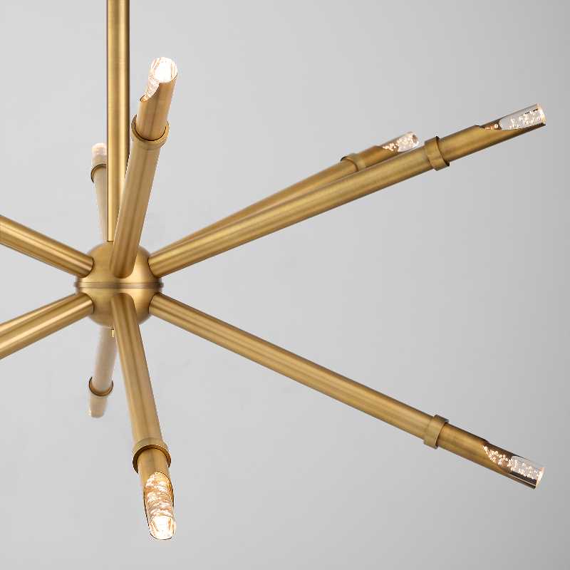 Oxygen 3-878 Ionis 12-lt 42" LED Pendant, CCT Selectable