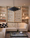 Oxygen 3-892 Borealis 5-lt 36" LED Pendant, CCT Selectable