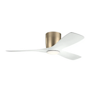 Kichler 300032 Volos 48" Ceiling Fan with LED Light Kit - Champagne Bronze