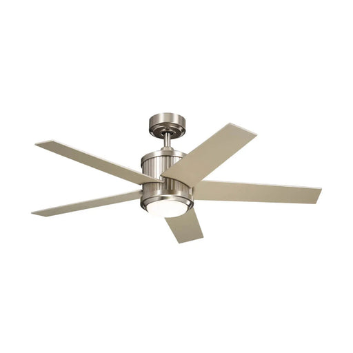 Kichler 300048 Brahm 48" Ceiling Fan with LED Light Kit - Brushed Stainless Steel